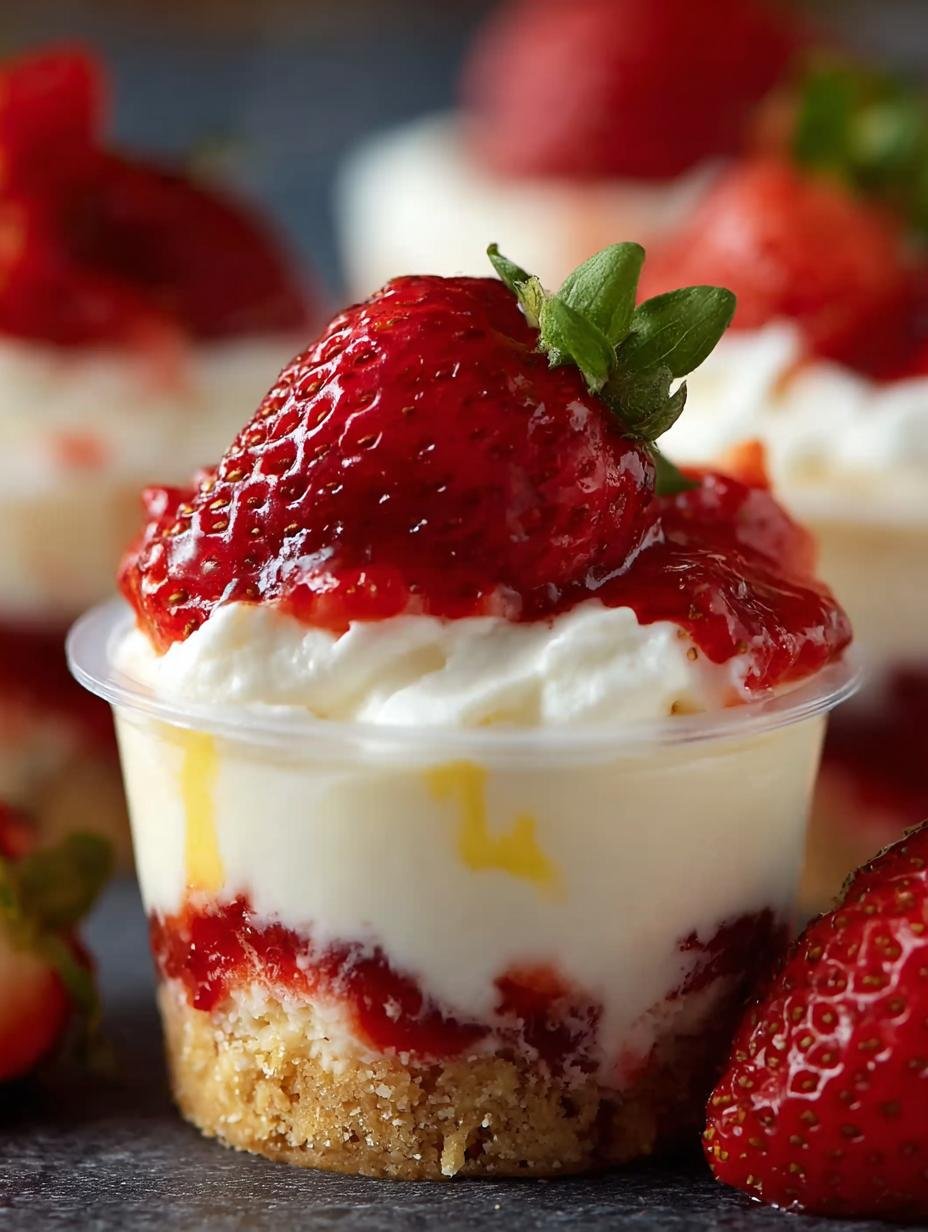 Irresistible Keto Strawberry Cheesecake Cups Recipe