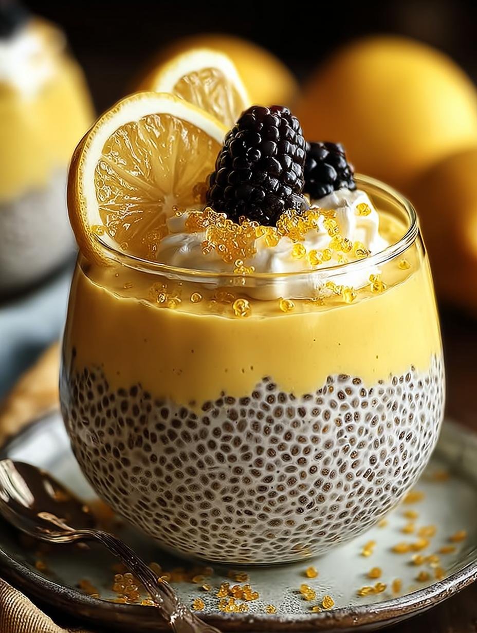 Lemon Cream Chia Pudding: 5 Reasons to Love This Dessert - Lemon Cream Chia Pudding - main visual representation