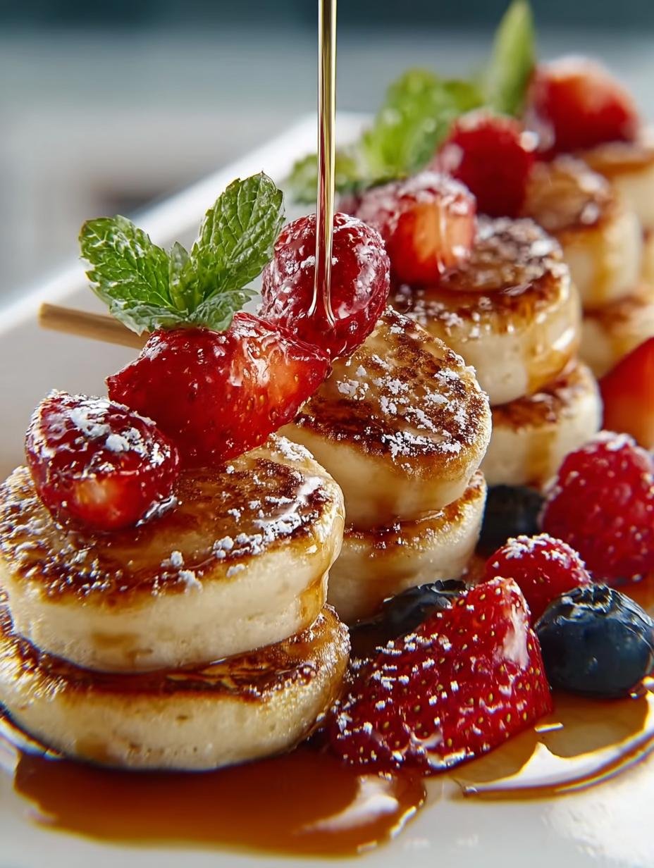 Mini Pancake Skewers: 5 Ways to Make Breakfast Fun