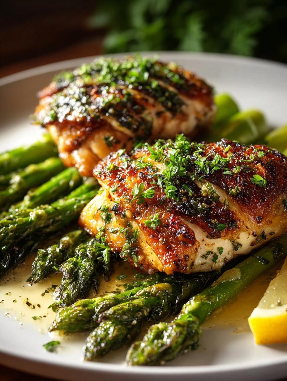 One Pan Chicken Asparagus: A Quick and Healthy Delight - One Pan Chicken Asparagus - main visual representation