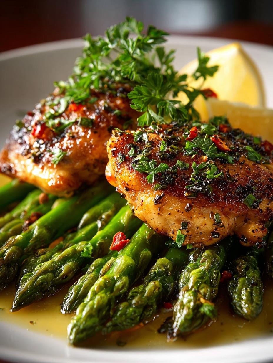 One Pan Chicken Asparagus: A Quick and Healthy Delight - One Pan Chicken Asparagus - additional detail