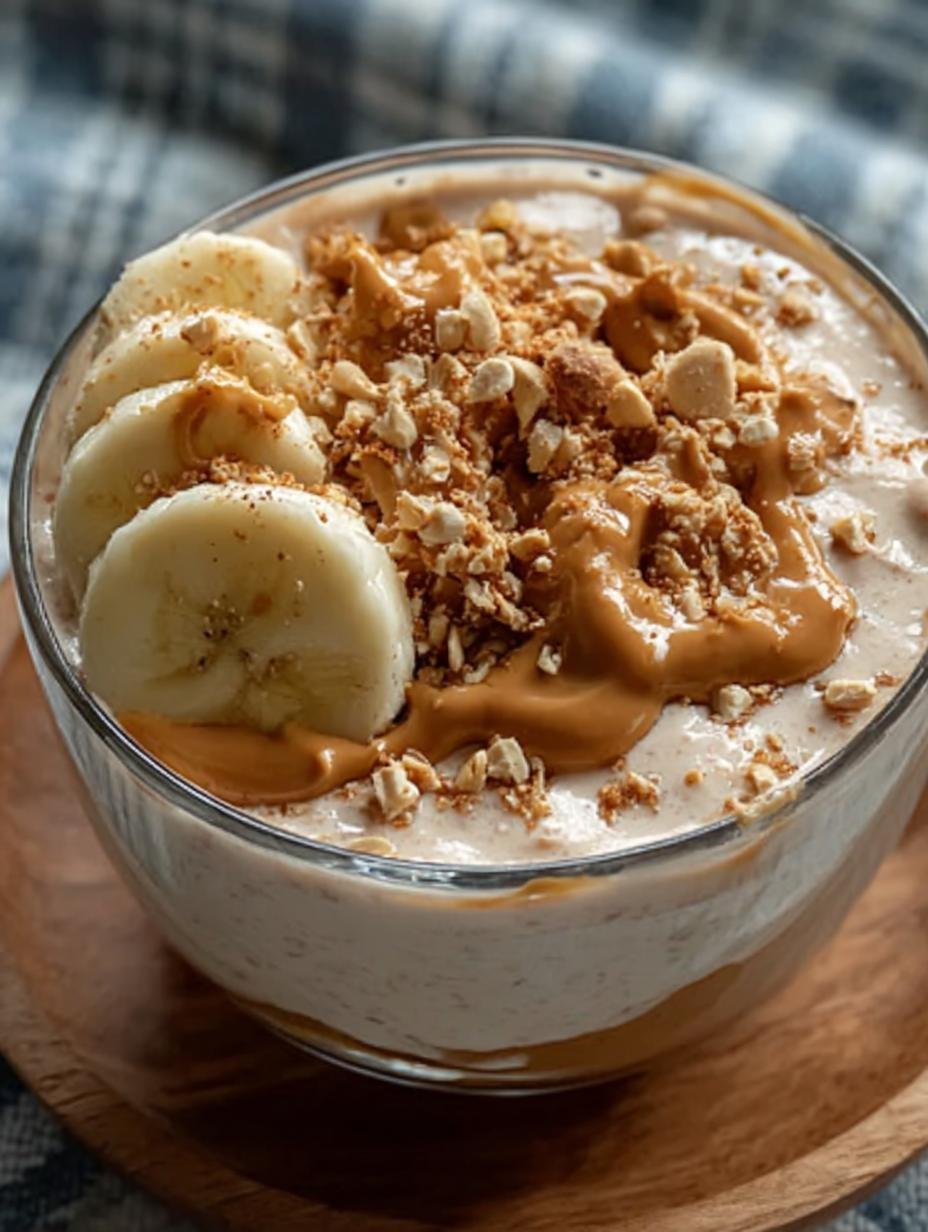 Delicious Peanut Butter Banana Smoothie Bowl Recipe
