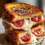 Pizza Grilled Cheese with