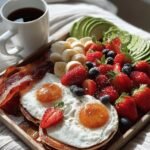 Romantic Breakfast Bed Aesthetic