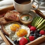 Romantic Breakfast Tray Morning