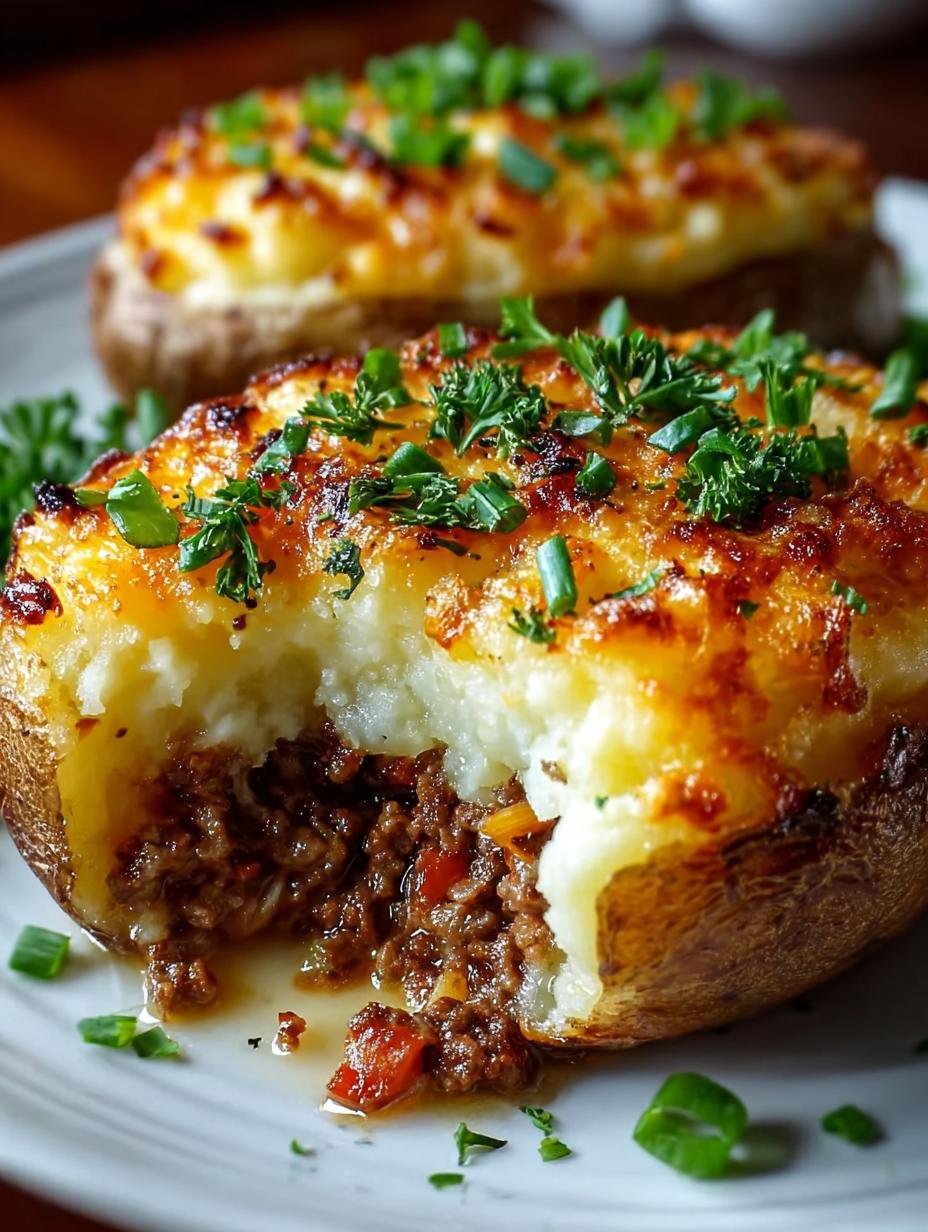 Shepherds Pie Twice Baked: A Comfort Food Delight - Shepherds Pie Twice Baked - main visual representation