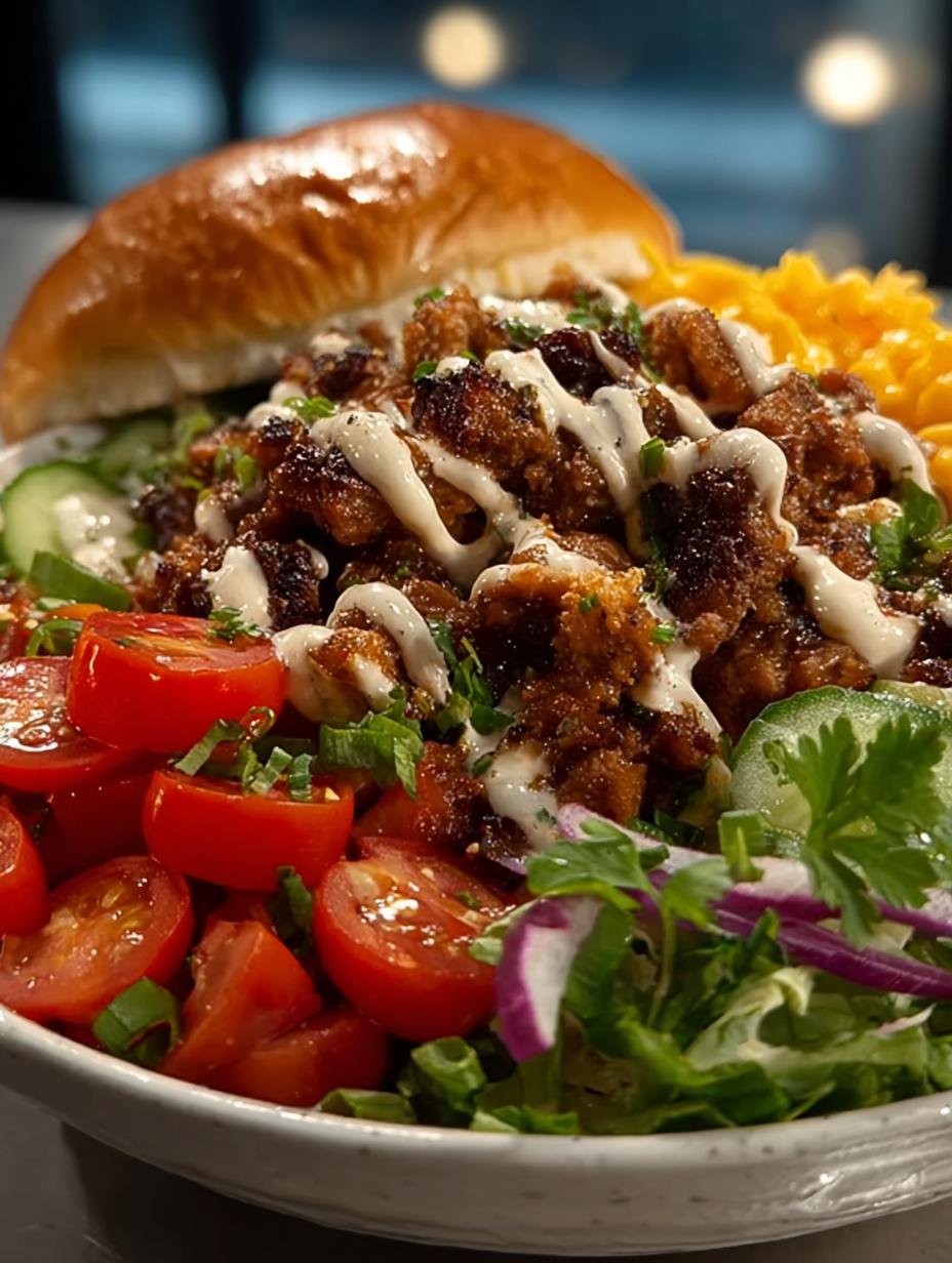 Irresistible Smash Burger Bowl: A Healthy Upgrade - Smash Burger Bowl - main visual representation