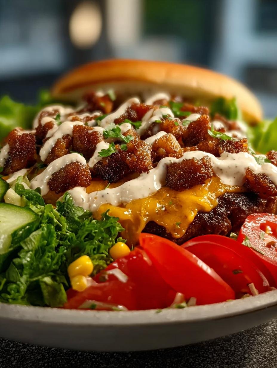 Irresistible Smash Burger Bowl: A Healthy Upgrade - Smash Burger Bowl - additional detail