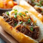 Spicy Kimchi Bulgogi Cheesesteak