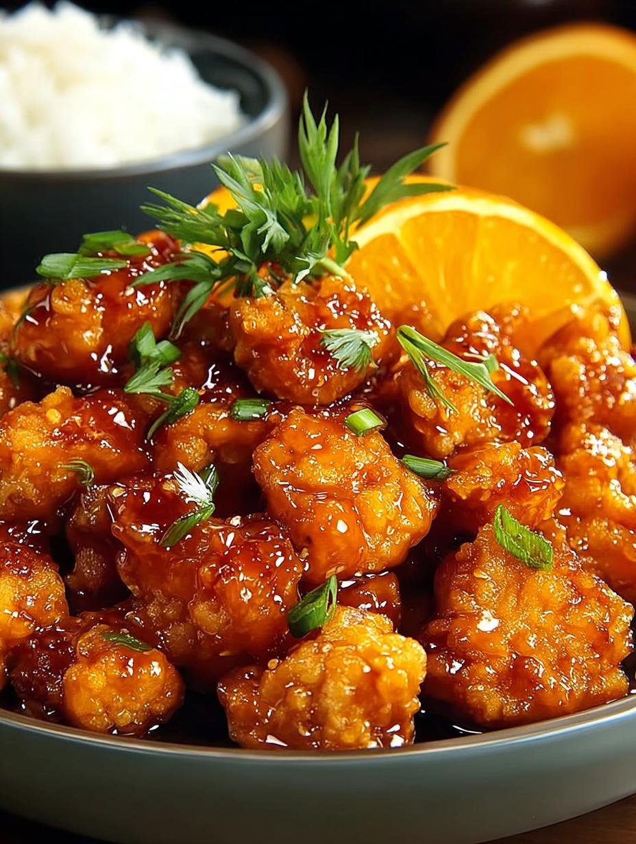 Sticky Crispy Orange Chicken: 5 Easy Steps to Perfection - Sticky Crispy Orange Chicken - additional detail