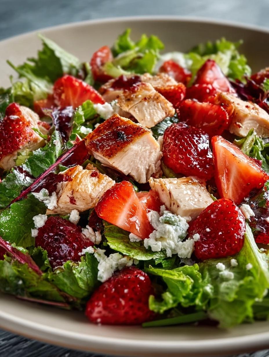 Irresistible Strawberry Chicken Salad for a Refreshing Summer - Strawberry Chicken Salad - main visual representation