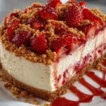Strawberry Crunch Cheesecake