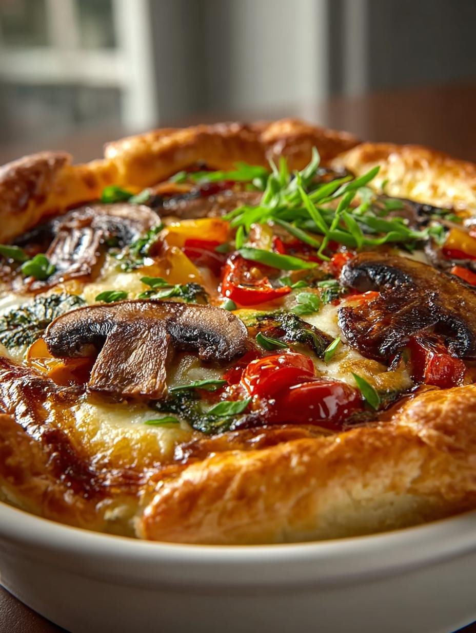 Delicious Supreme Veggie Pizza Pot Casserole Recipe - Supreme Veggie Pizza Pot - additional detail