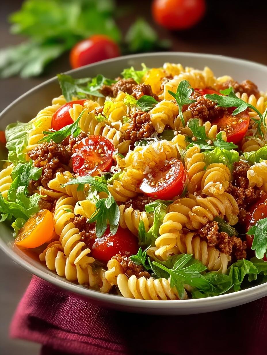 Quick Taco Pasta Salad: 6 Easy Steps for Deliciousness - Taco Pasta Salad - main visual representation