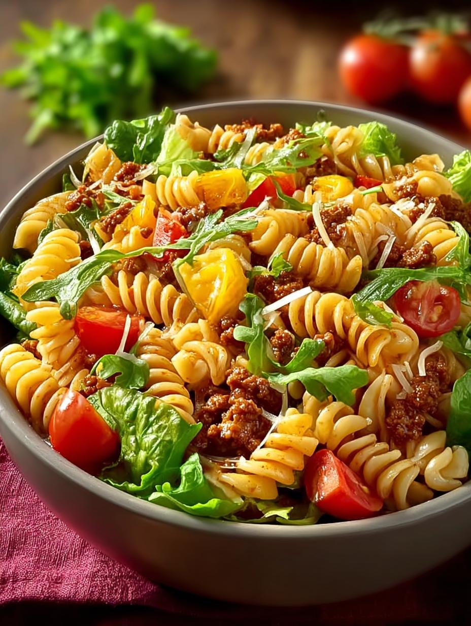 Quick Taco Pasta Salad: 6 Easy Steps for Deliciousness - Taco Pasta Salad - additional detail
