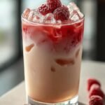 Vanilla Raspberry Iced Latte